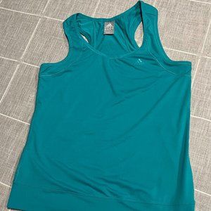 Adidas Teal Dri Fit Workout Tank Size M